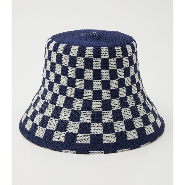 
                    CHECKERED FLAG HAT 柄NVY5