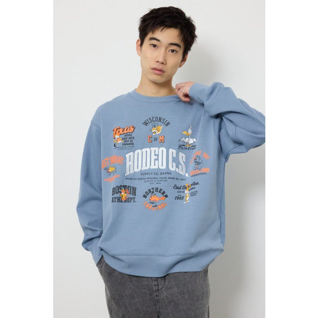 Peeps スウェット D/BLU3