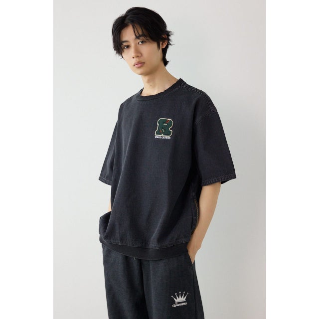 バラエティーデニムトップス BLK