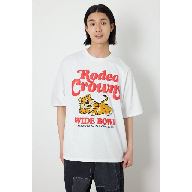 NOT WASTED Tシャツ O/WHT1