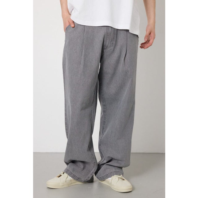 Coolist Denim ワイドパンツ GRY