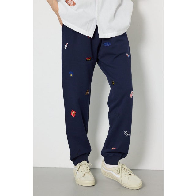 Dotted スウェットパンツ NVY
