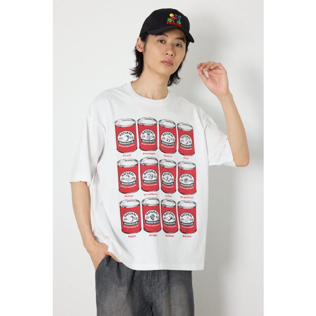 canned fluit Tシャツ WHT