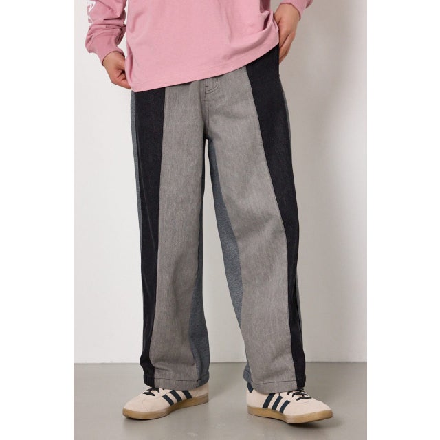 スウェット&デニムパンツ BLK