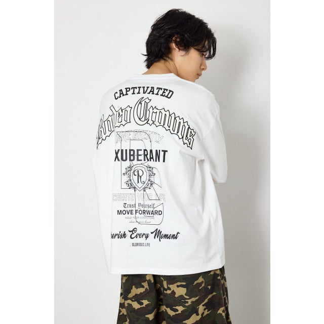 Gothic ロングスリーブTシャツ WHT