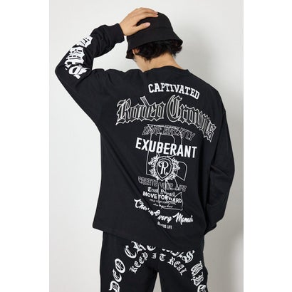 Gothic ロングスリーブTシャツ BLK｜詳細画像
