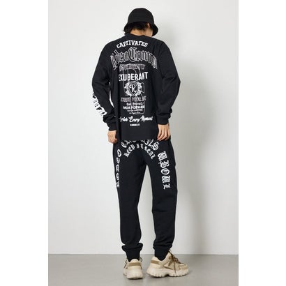 Gothic ロングスリーブTシャツ BLK｜詳細画像