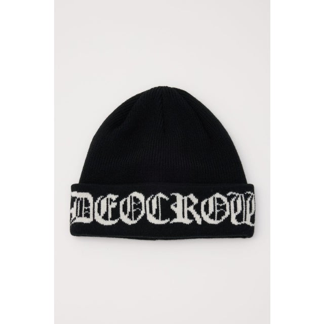 Gothic ニットCAP BLK