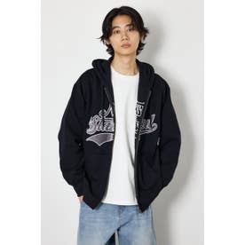 ノースタZIPパーカー BLK