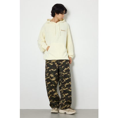 モールニットスクリプトロゴフーディー O/WHT1｜詳細画像