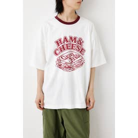 HAM&CHEESE Tシャツ D/RED3