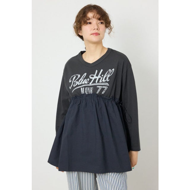 フレアドッキングトップス C.GRY