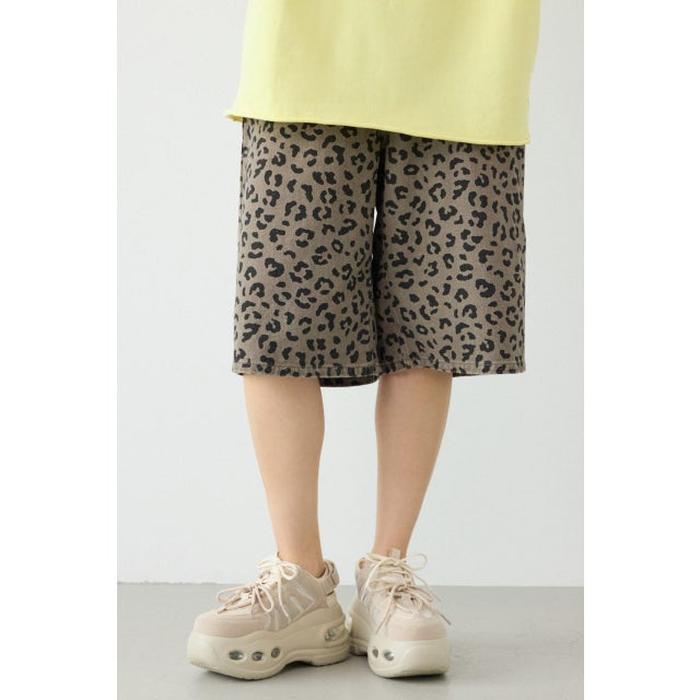 ＜WEB先行アイテム＞WIDE BERMUDA SHORTS 柄GRY5