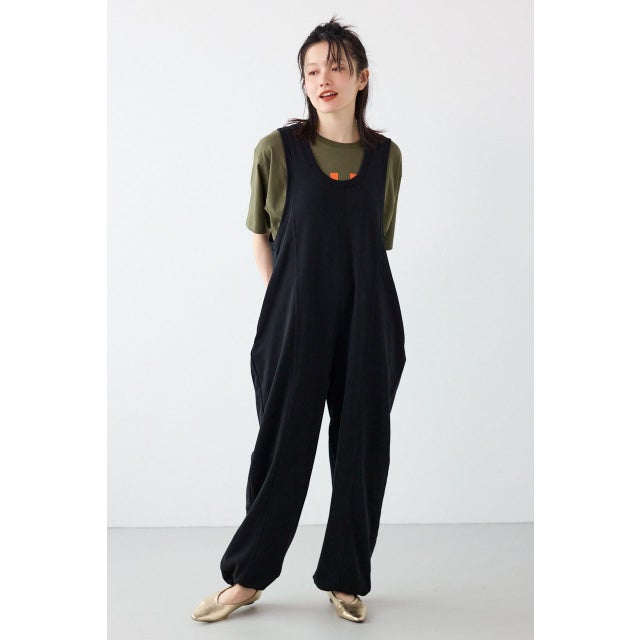 カットサロペット BLK