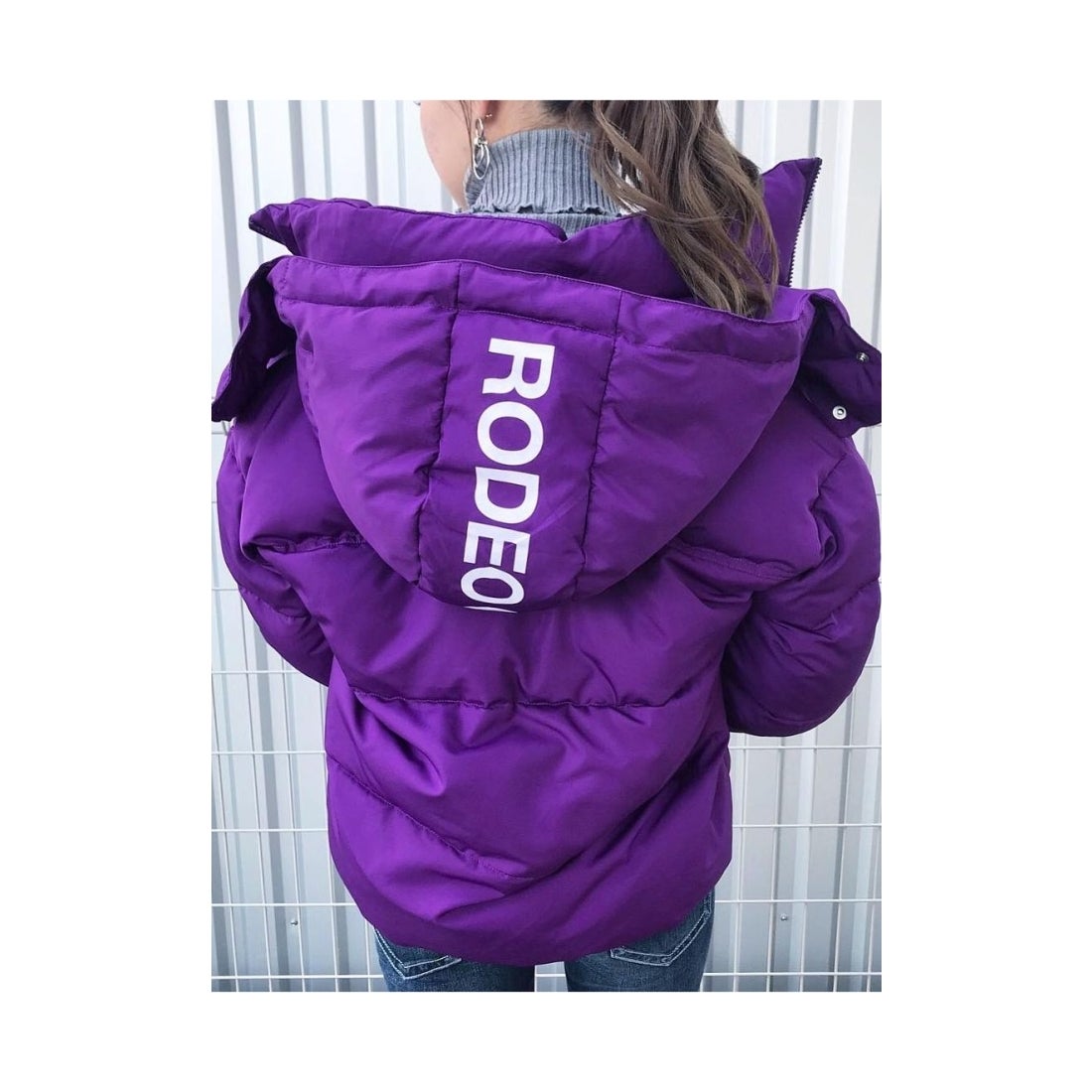 RODEO CROWNS WIDE BOWL MOUNTAINビッグジャケット パープル 