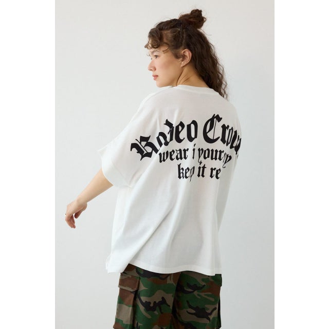 OE LOGO ドルマントップス O/WHT1