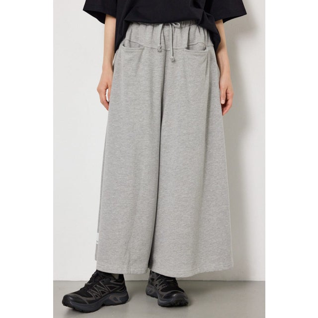 ラフステッチネームスウェットスカンツ L/T.GRY1