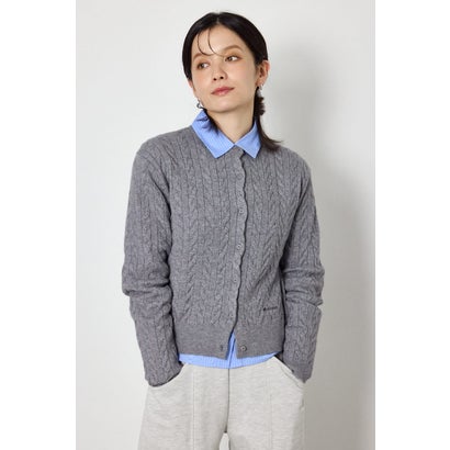 MINI ケーブルニット GRY｜詳細画像
