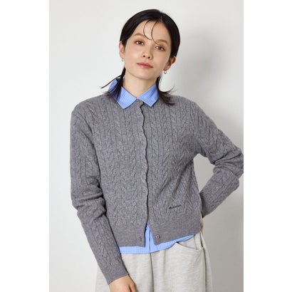 MINI ケーブルニット GRY｜詳細画像