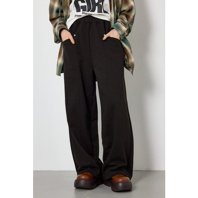 (UNISEX)SHARE スウェットパンツ BLK