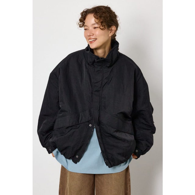 LEVEL5 STAND NECK ブルゾン BLK