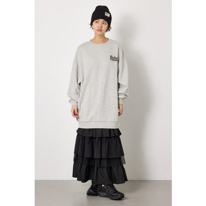 パイルスイッチスウェットワンピ L/T.GRY1｜詳細画像