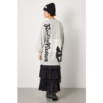パイルスイッチスウェットワンピ L/T.GRY1｜詳細画像