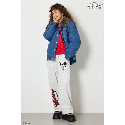 (ミッキー＆フレンズ)スウェットパンツ L/T.GRY1｜詳細画像
