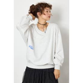 2WAYルーズスウェット L/T.GRY1