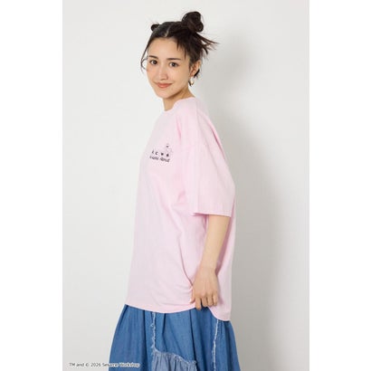 （UNISEX）(SESAMESTREET)GoodLuckTシャツ L/PNK1｜詳細画像