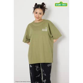 （UNISEX）(SESAMESTREET)GoodLuckTシャツ KHA