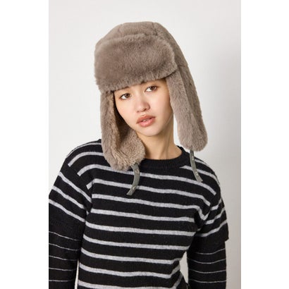 ファーフライトキャップ GRY｜詳細画像