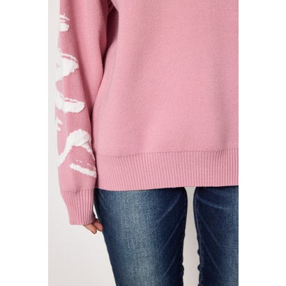 SWELL LOGO KNITトップス L/PNK1｜詳細画像