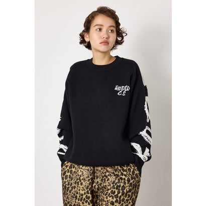 SWELL LOGO KNITトップス L/PNK1｜詳細画像