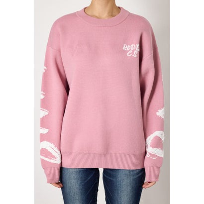 SWELL LOGO KNITトップス L/PNK1｜詳細画像