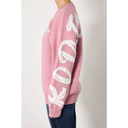 SWELL LOGO KNITトップス L/PNK1｜詳細画像
