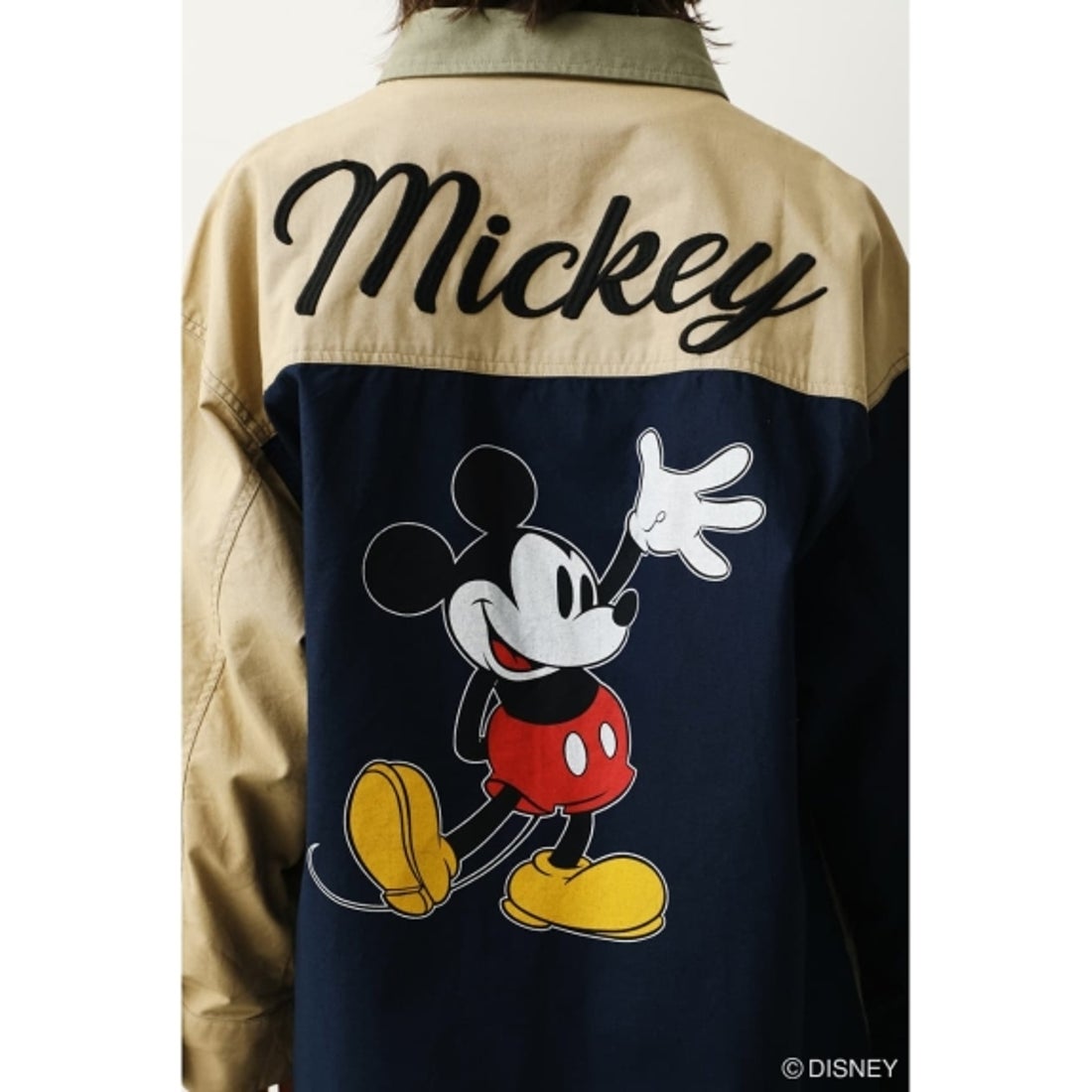 RODEO CROWNS WIDE BOWL (Mickey)オーバーシルエットシャツ マルチ 