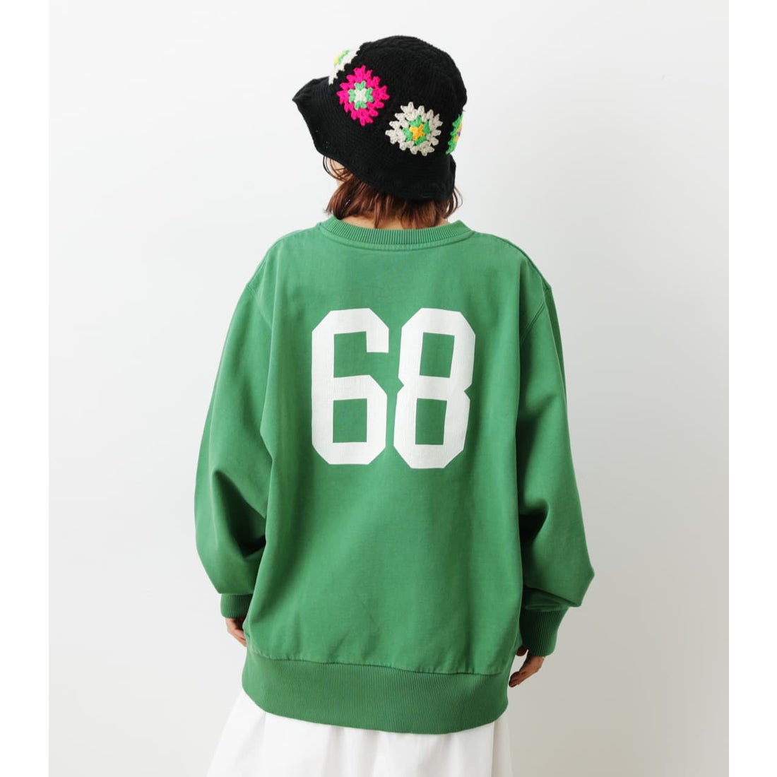 RODEO CROWNS WIDE BOWL GOOD OLD College スウェット GRN 