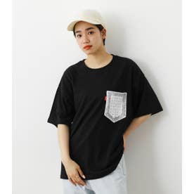 （WEB・OUTLET限定）RCS リボンロゴ ビッグ Tシャツ BLK