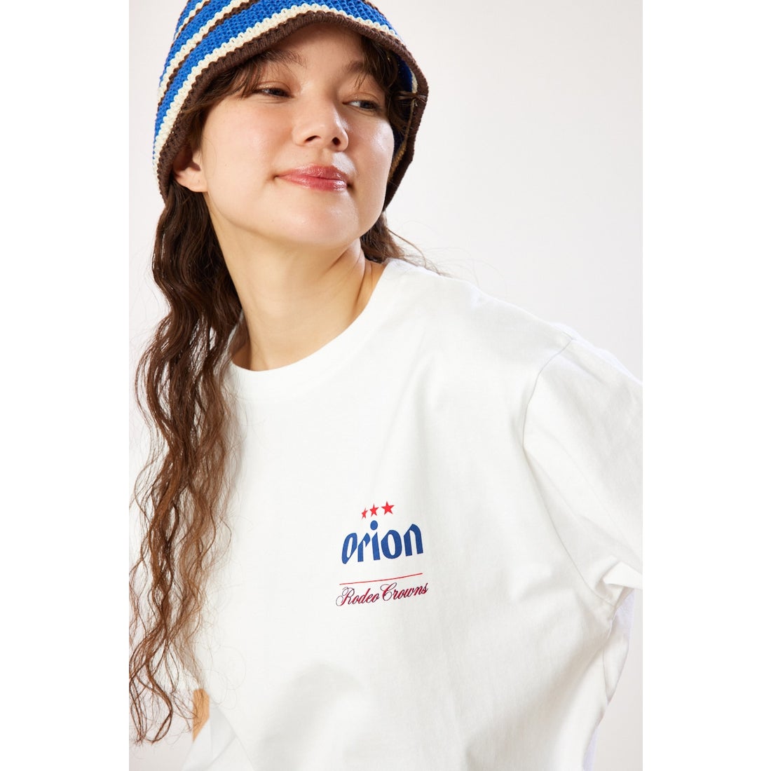 RODEO CROWNS WIDE BOWL Orion Beer Tシャツ C.GRY -靴＆ファッション