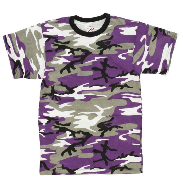 
                    カモフラ Tシャツ （60176.U.Violet）