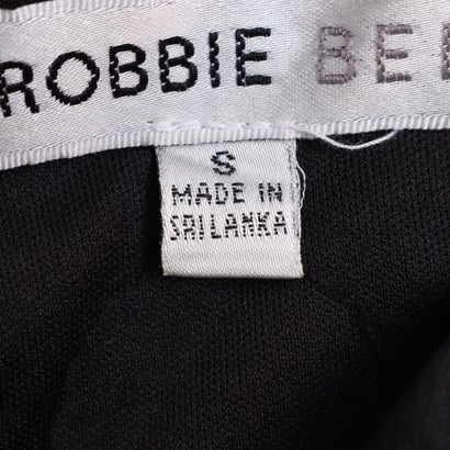 ロビービー ROBBIE BEE ブラックトップ にチェックスカート ドッキングワンピース （ブラック）｜詳細画像