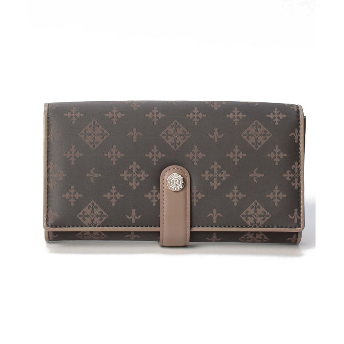 russet 長財布 ラウンドジップウォレット グレー ピンク 財布 ラシット ラシット russet フラップウォレット(SO－349－OUT) （Gray/Pink