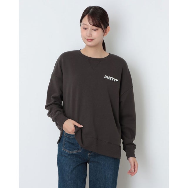 アウトドアカジュアル スウェットトレーナー スウェット レディス （GREY）