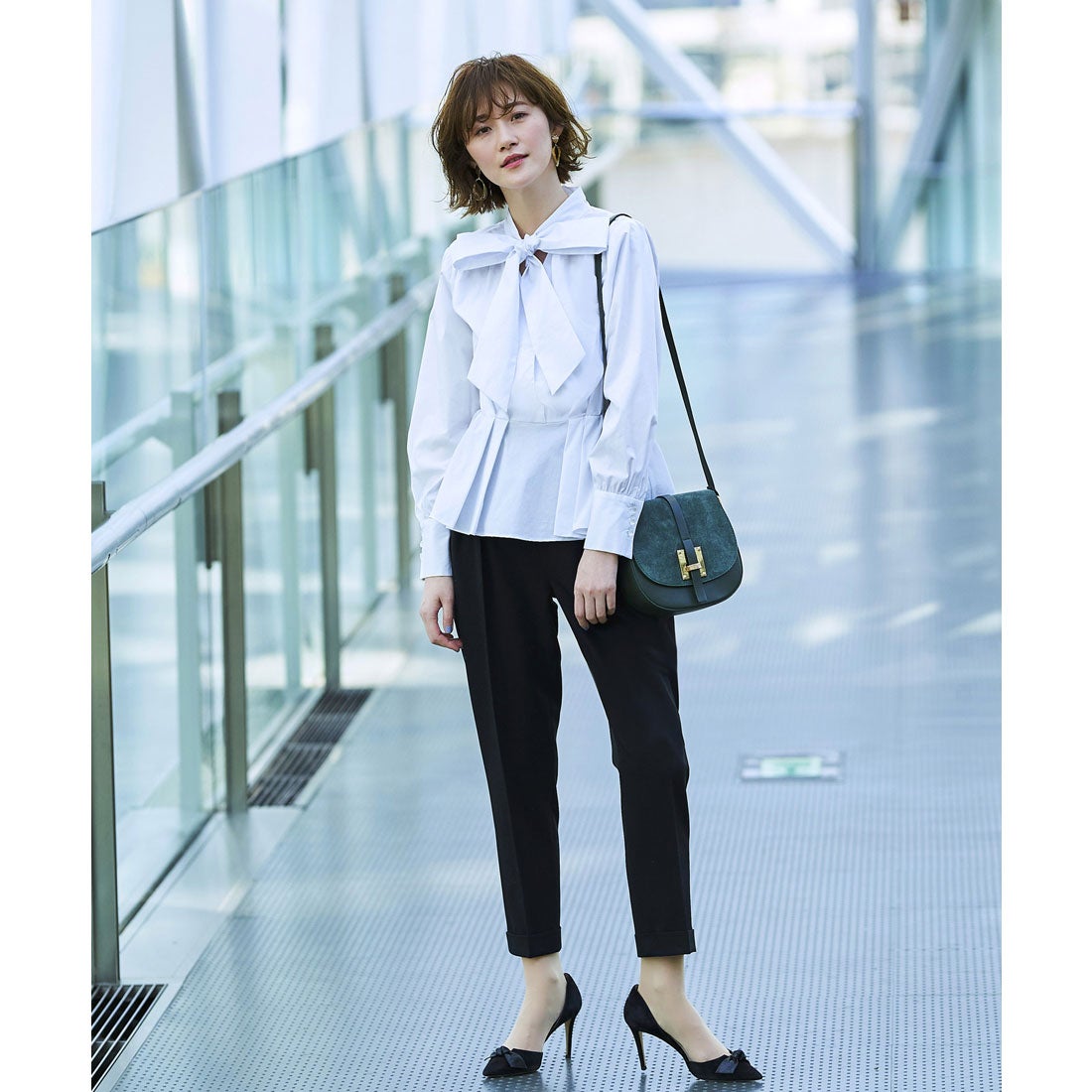 ルイルエブティック RUIRUE BOUTIQUE ウエストタックジャケット