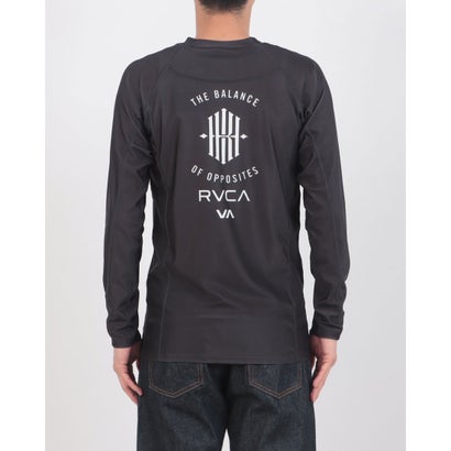 KHIxRVCA RS L/S ラッシュガード （BLK）｜詳細画像
