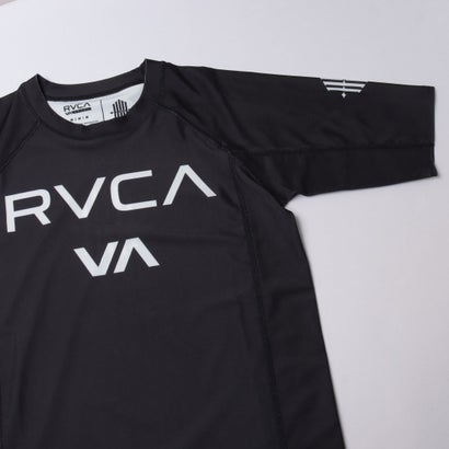 KHIxRVCA RS HS S/S ラッシュガード （BLK）｜詳細画像