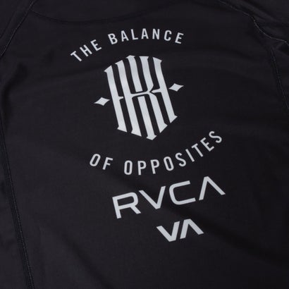 KHIxRVCA RS HS S/S ラッシュガード （BLK）｜詳細画像