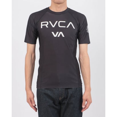 KHIxRVCA RS HS S/S ラッシュガード （BLK）｜詳細画像