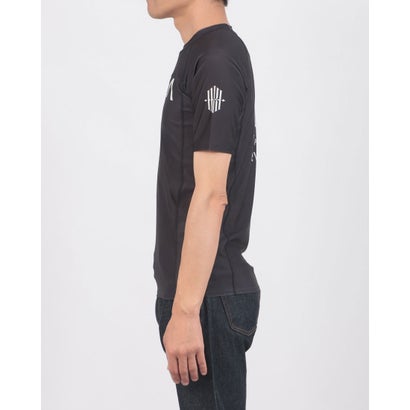 KHIxRVCA RS HS S/S ラッシュガード （BLK）｜詳細画像